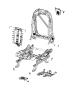 Image of FRAME. Front Seat Back. Right. [SEAT PARTS MODULE], [DO. image for your Chrysler