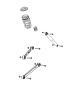 Diagram Suspension, Rear. for your 2000 Chrysler 300 M