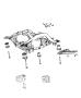 Image of CRADLE. Front Suspension. [Front Suspension Parts. image for your 2001 Jeep Grand Cherokee   