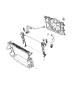 Image of FAN MODULE. Radiator Cooling. image for your 2004 Dodge Ram 3500   