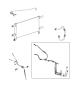 Diagram Transmission Oil Cooler and Lines. for your RAM 3500