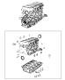 Image of PLATE. REINFORCEMENT. [6-Spd C635 Dual Dry. image for your 2004 Chrysler 300  M 