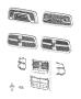 Diagram Grilles. for your 2007 Dodge Ram 2500