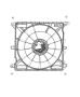 Image of FAN MODULE. Radiator Cooling. [Front End Parts Module]. image for your 2003 Chrysler 300  M 