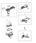 Air Cleaner and Related Parts. Diagram