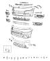 Diagram Fascia, Front. for your 2002 Jeep Liberty