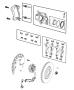 Diagram Brakes, Front. for your 1999 Chrysler 300 M