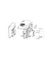 Image of RETAINER. [CHINA EQUIPMENT GROUP]. image for your 2022 Jeep Wrangler 3.0L Turbo V6 Diesel A/T 4WD Unlimited Willys Sport 