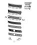 Diagram Grilles. for your 2004 Chrysler 300 M