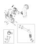 Image of SENSOR. Exhaust Temperature. [Complete Chassis Parts. image for your 2001 Chrysler 300  M 