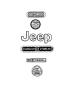 Image of NAMEPLATE. Front Fender. Jeep. Right or Left, Used for: Right And Left. [Jeep Badge], [Jeep. image for your 2019 Dodge Journey  SE 