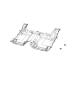 Diagram Carpet, Rear. for your 2021 RAM 1500 Limited Longhorn Crew Cab 3.6L V6