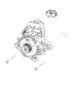 Image of MOTOR. Electric. image for your 2002 Chrysler 300 M  