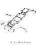 Image of EXTENSION. Front Rail. Right. [Load Leveling and. image for your Chrysler 300 M 