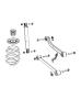 Diagram Suspension, Rear. for your 2001 Chrysler 300 M