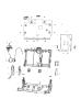 Second Row - Adjusters, Recliners, Shields and Risers, Split Seat. Diagram