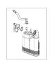 Vacuum Canister and Leak Detection Pump. Diagram