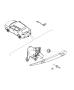 Image of NOZZLE. LIFTGATE WASHER. image for your 2005 Dodge Grand Caravan   