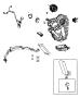 Diagram A/C and Heater Unit Rear. for your Chrysler Pacifica