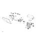 Diagram Floor Console, Front. for your 1999 Chrysler 300 M