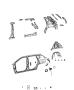 Diagram Rear Quarter Panel. for your 2018 Jeep Compass