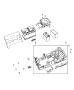 Diagram Tray and Support, Battery. for your 2023 Jeep Wrangler