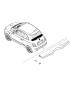 Image of COVER. CARGO AREA. image for your Chrysler 300  M