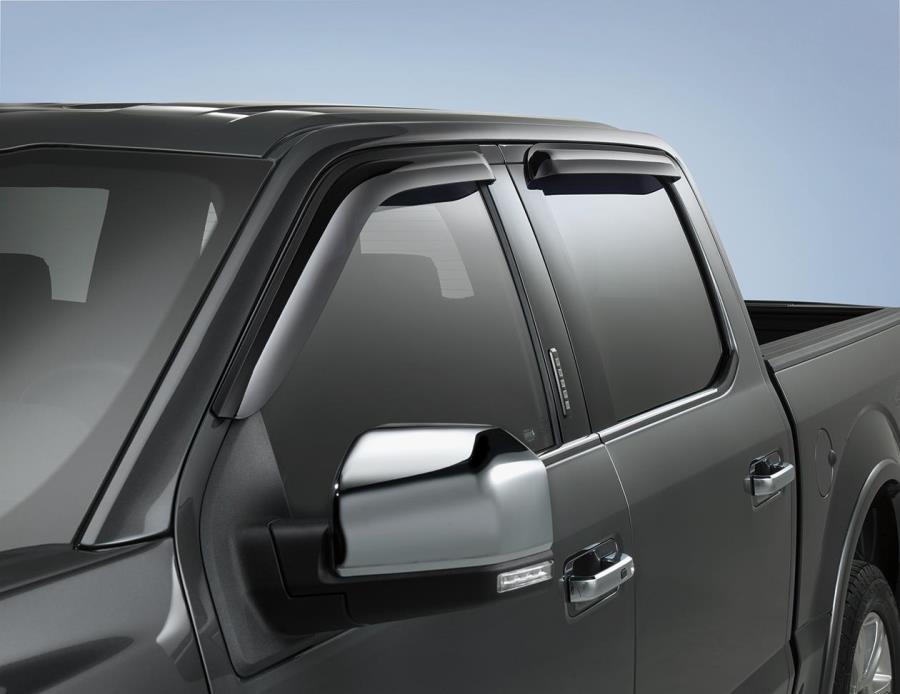 View VGL3Z18246F Side Window Deflectors - 2-Piece Set - Reg Cab Full-Sized Product Image