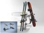 View Racks and Carriers by Thule - Ski Carrier Adapter, Converts 2/4 Bike Hitch-Mounted Racks to a Ski/Snowboard Carrier Full-Sized Product Image