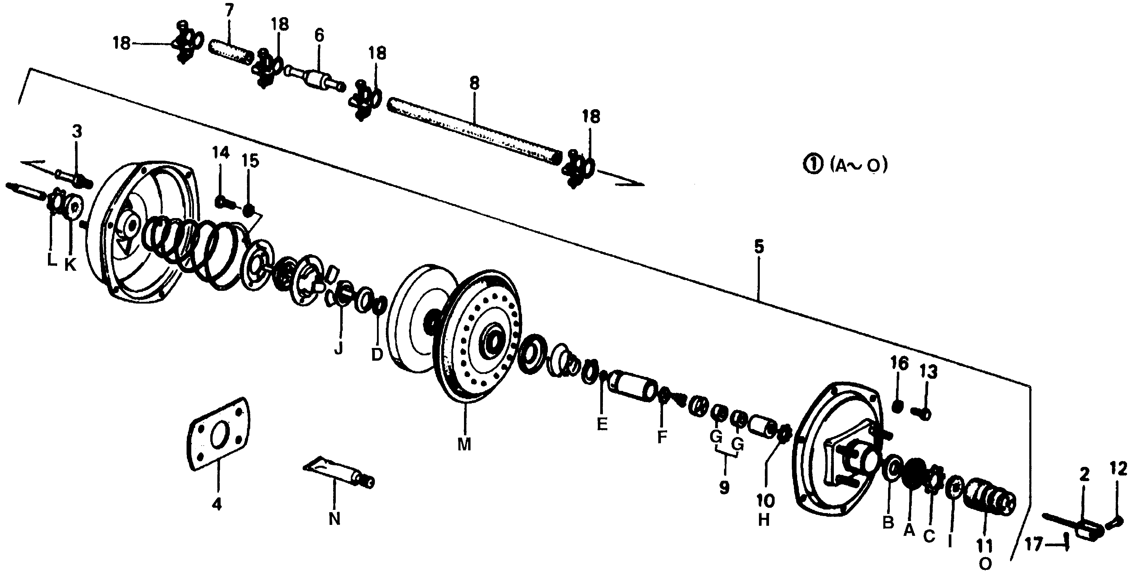 Diagram VACUUM BOOSTER for your 1990 Honda Accord Coupe 2.2L MT LX 