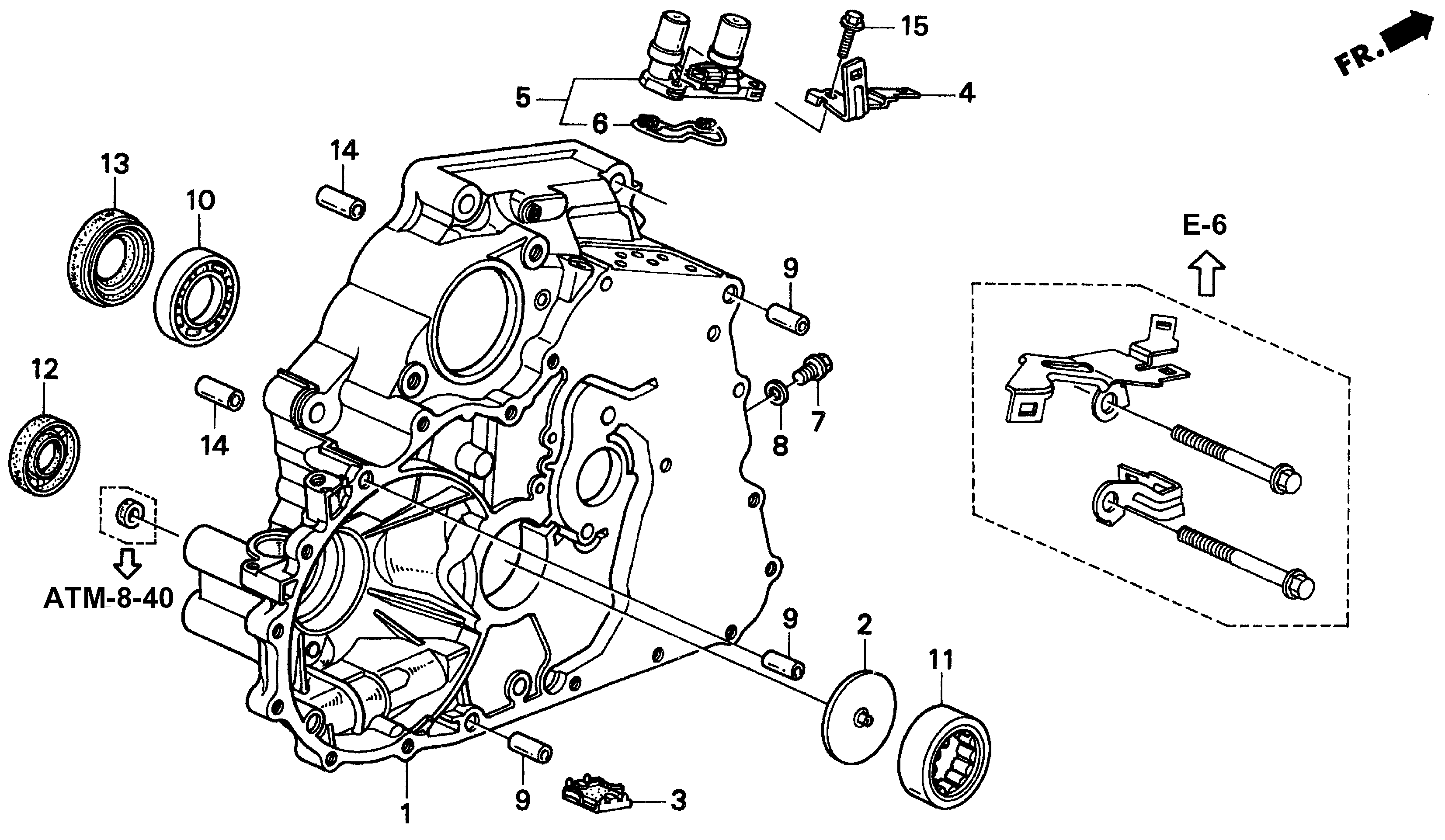 Full size assembly image of TORQUE CONVERTER HOUSING (1/1)