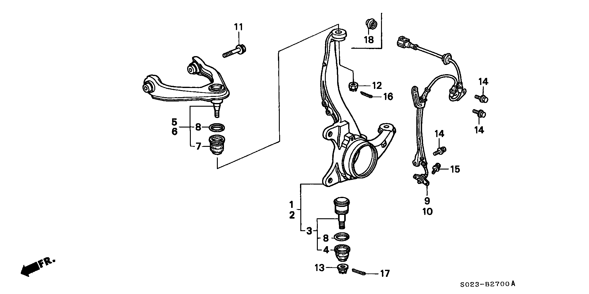 Full size assembly image of KNUCKLE (1/1)
