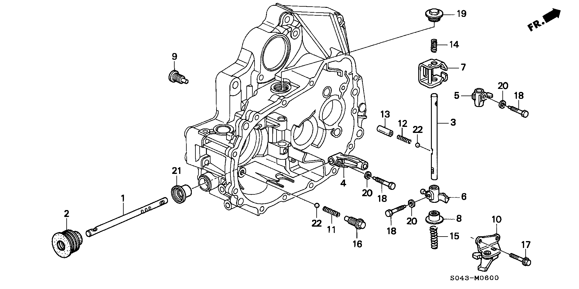 Full size assembly image of SHIFT ROD@SHIFT HOLDER (1/1)