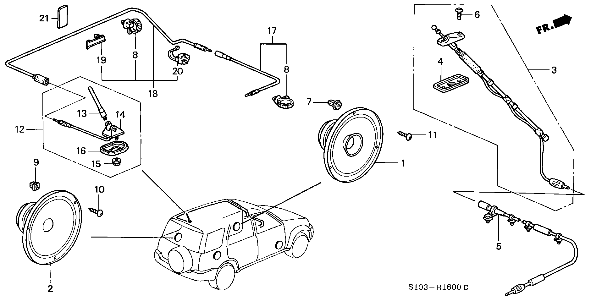 Full size assembly image of ANTENNA@SPEAKER (1/1)