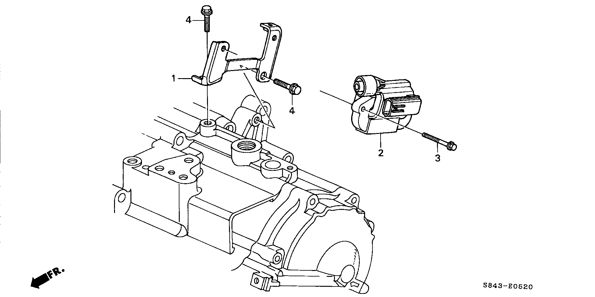 Diagram IGNITION COIL for your Honda Accord  