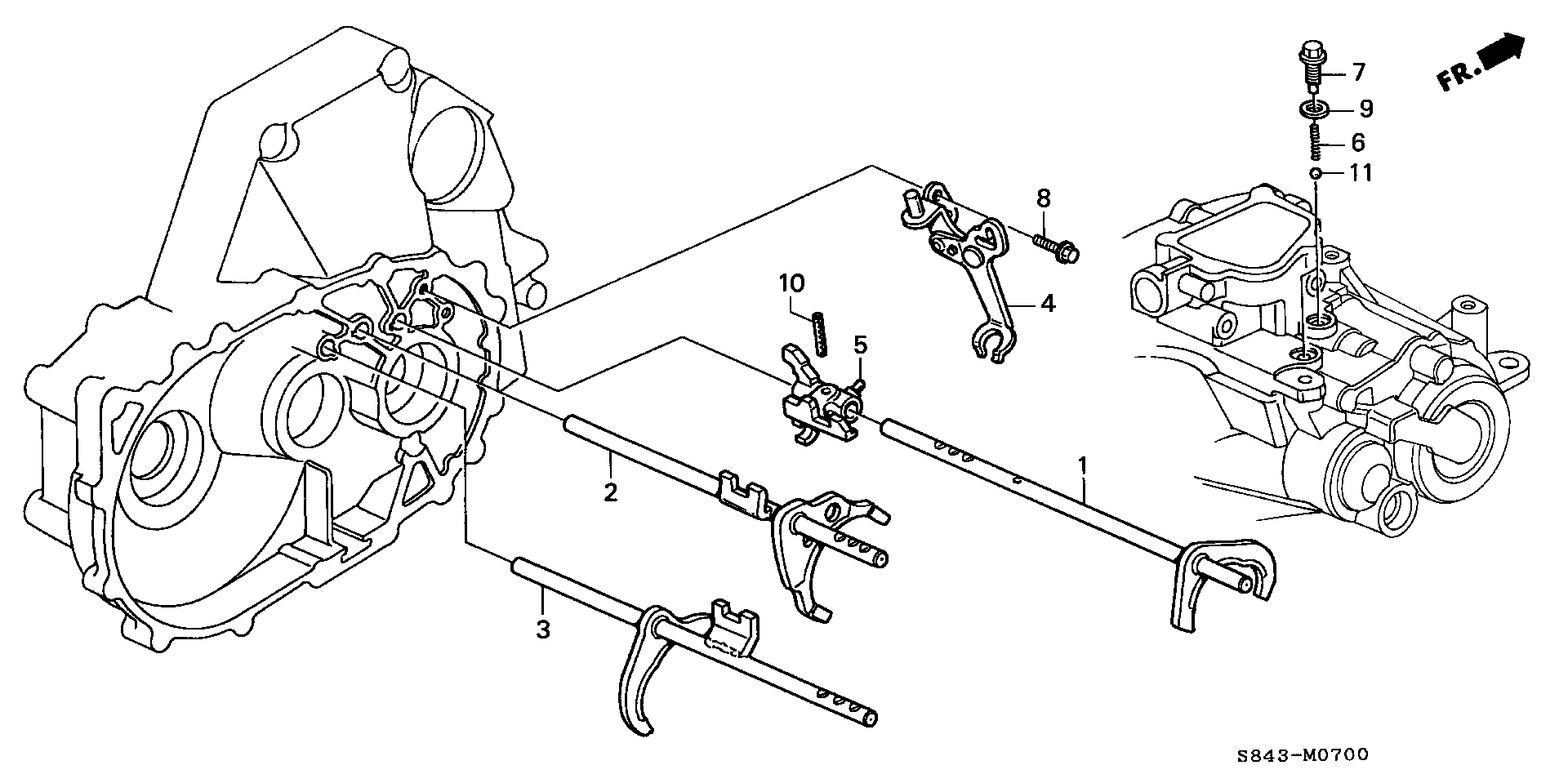 Full size assembly image of SHIFT FORK (1/1)