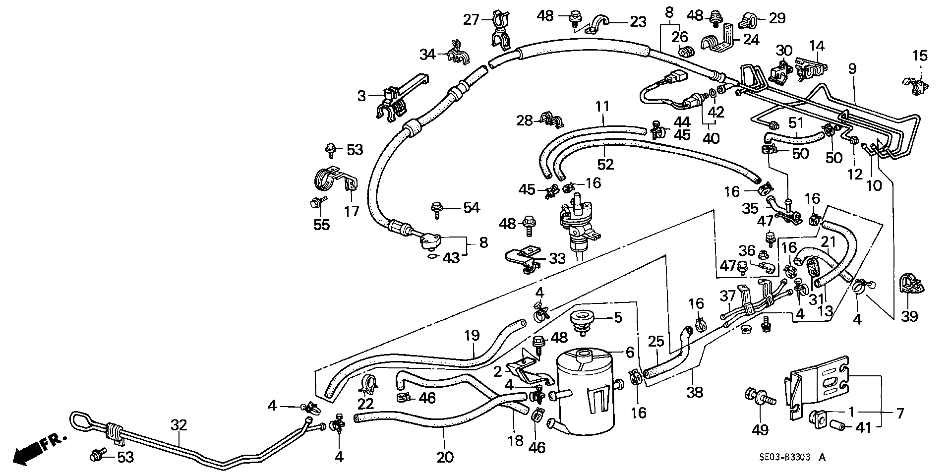 Diagram P.S. PIPES for your Honda Accord  