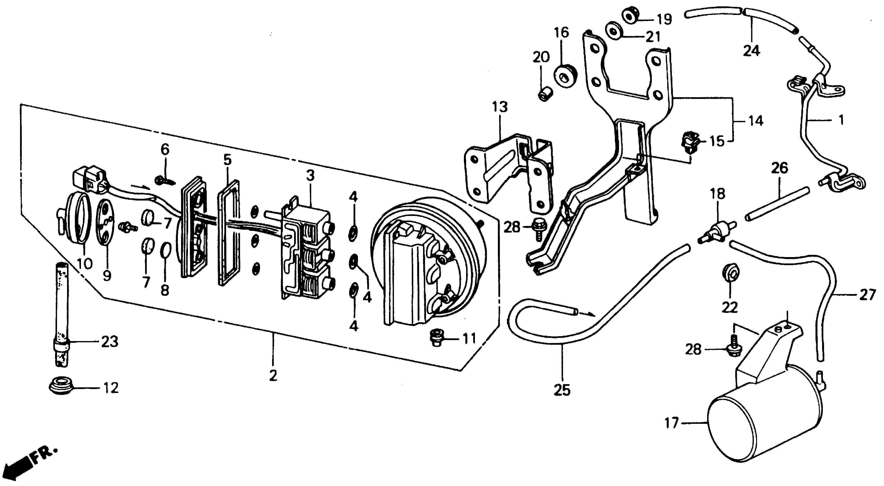 Diagram AUTO CRUISE for your 1990 Honda Accord Coupe 2.2L MT LX 