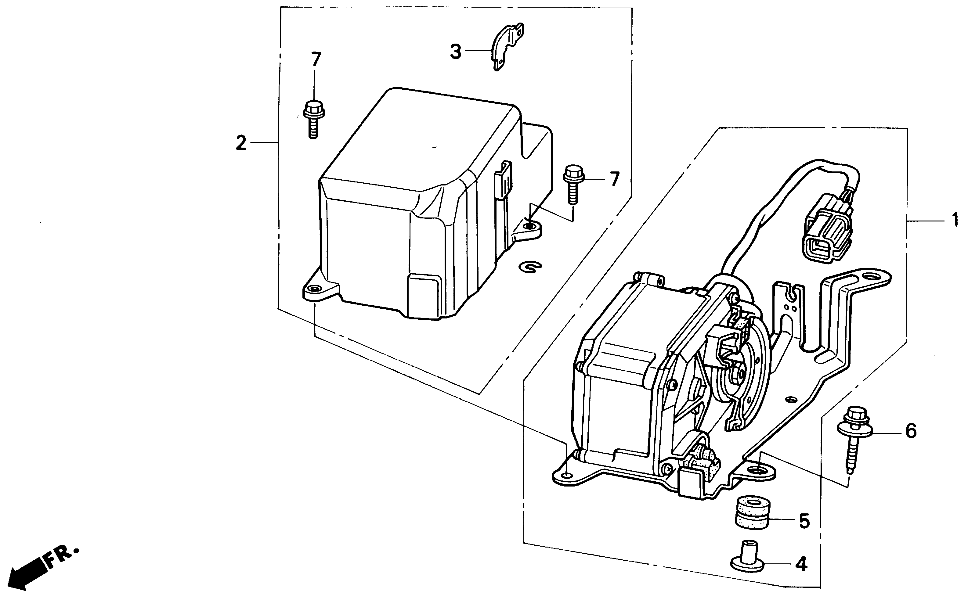 Diagram AUTO CRUISE for your Honda Del Sol  