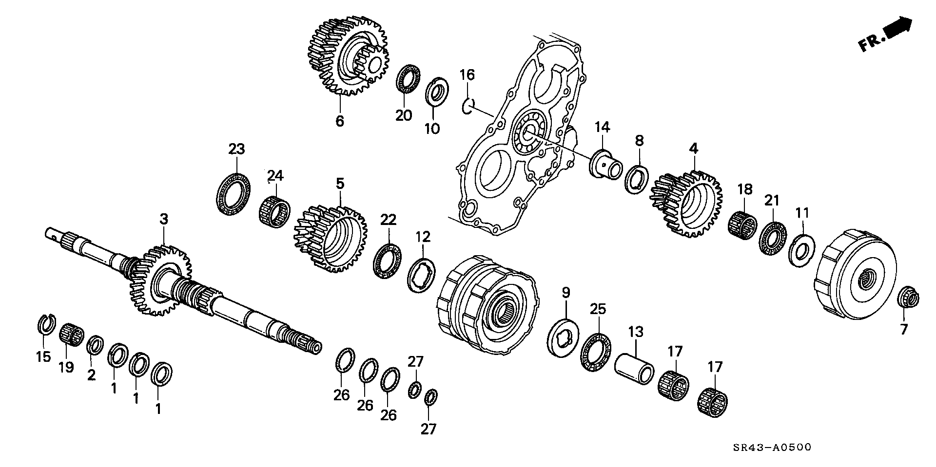 Full size assembly image of MAINSHAFT (1/1)