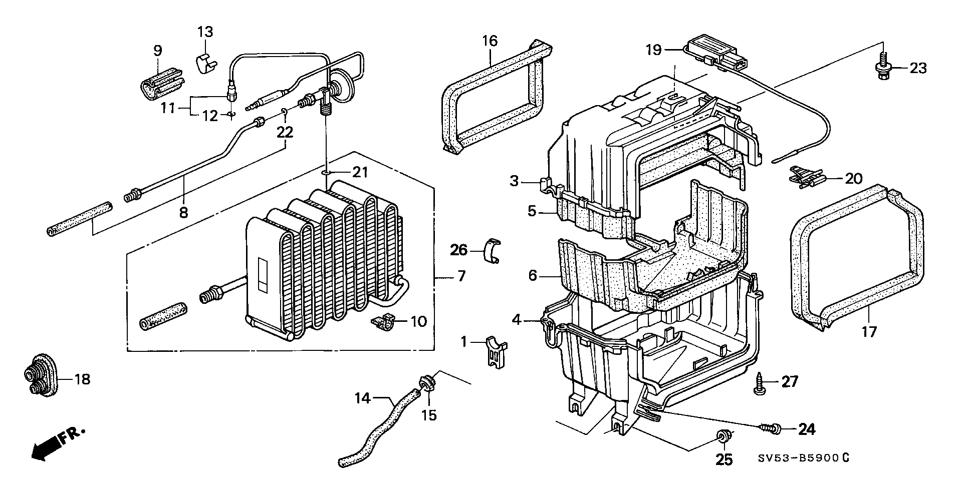 Full size assembly image of COOLING UNIT (1/1)