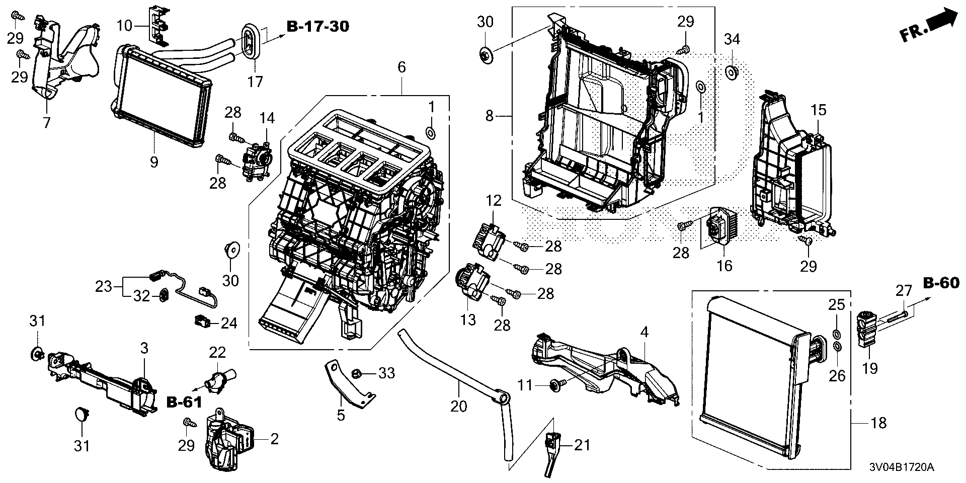 Full size assembly image of HEATER UNIT (1/1)