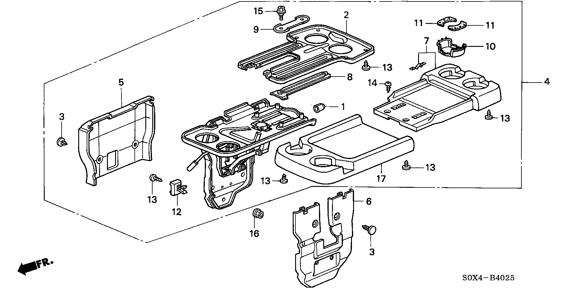 Full size assembly image of CENTER TABLE (1/1)