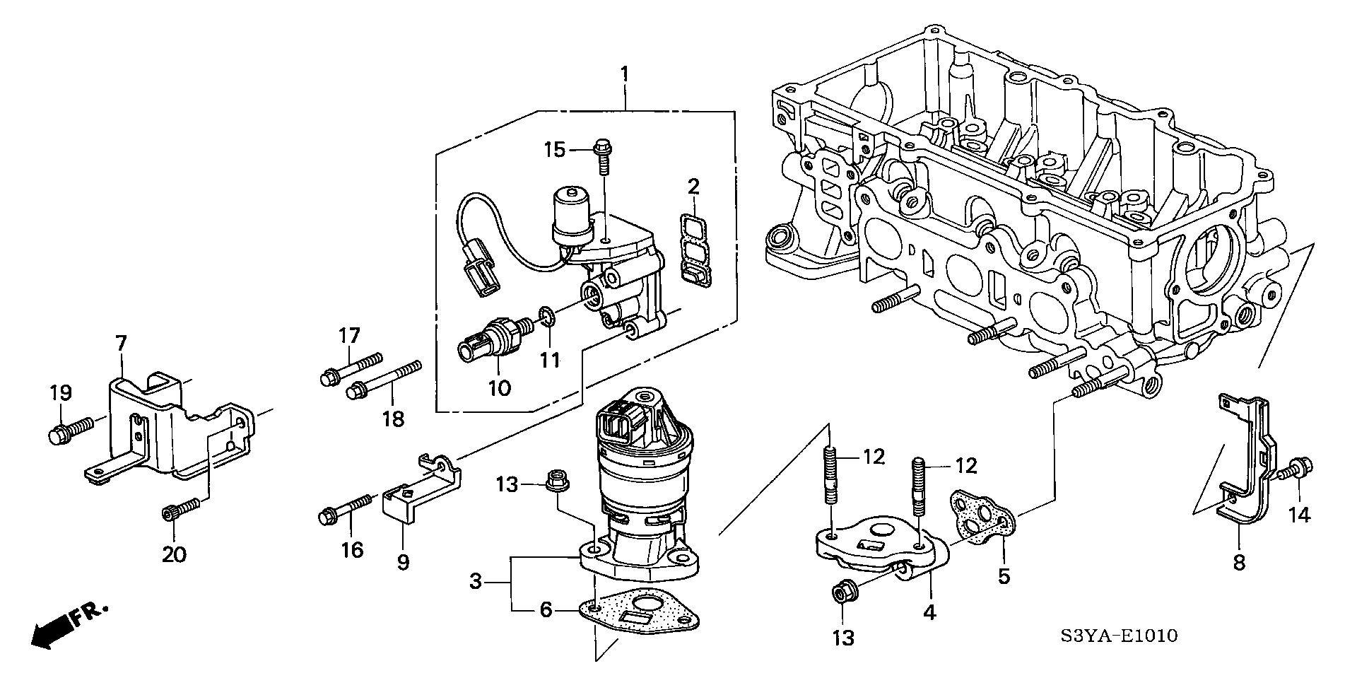 Full size assembly image of SPOOL VALVE (1/1)