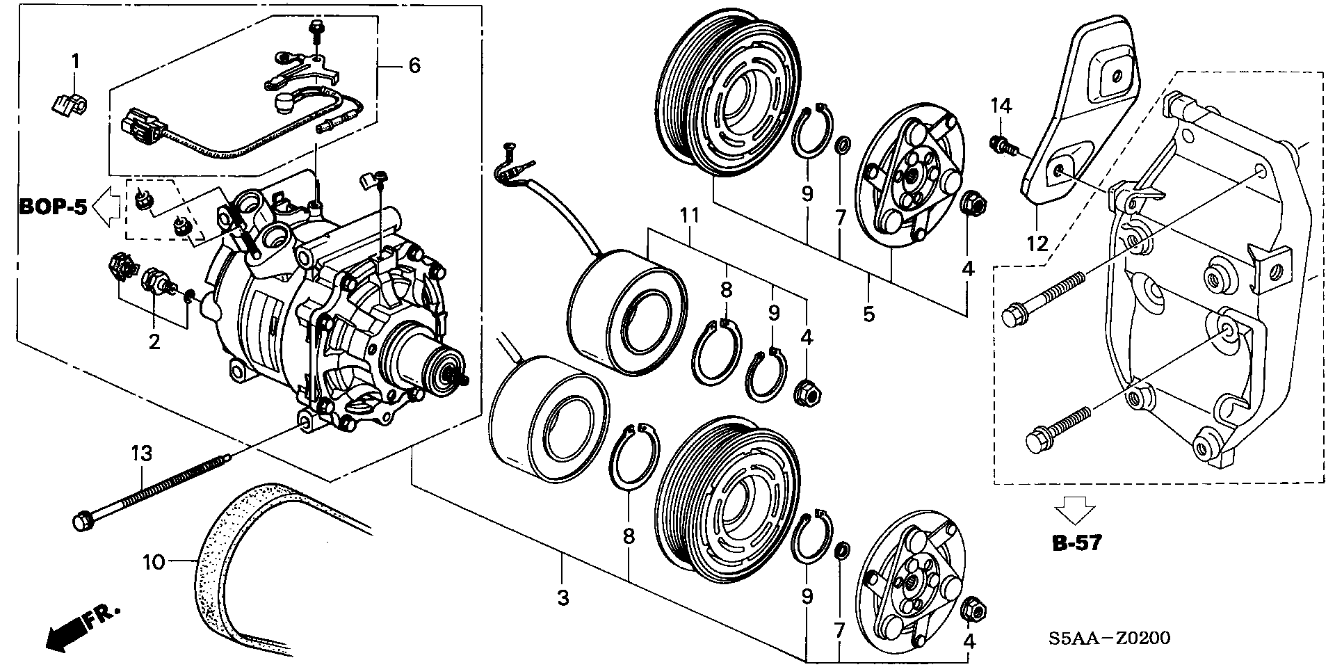 Full size assembly image of COMPRESSOR (1/1)