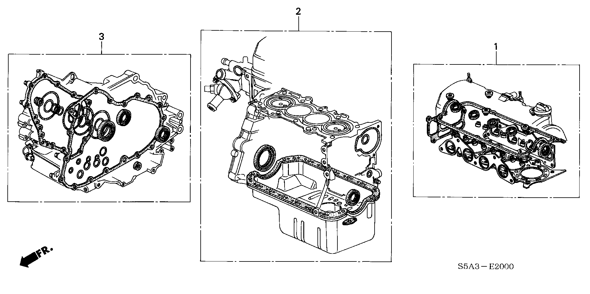 Full size assembly image of GASKET KIT (1/1)