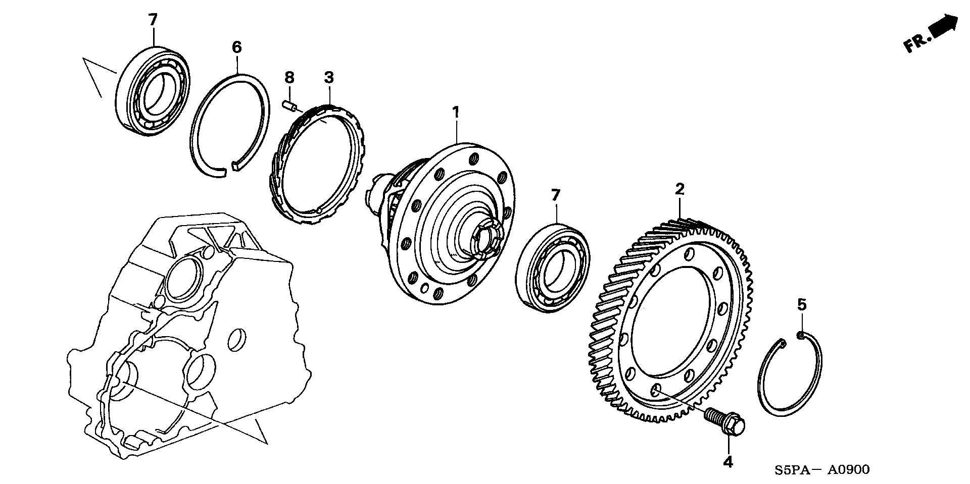 Full size assembly image of DIFFERENTIAL (1/1)