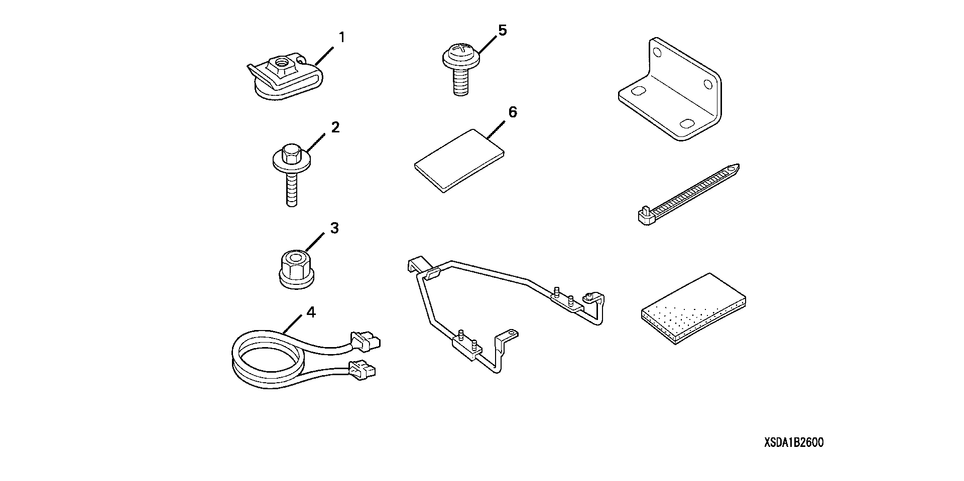 Diagram CD CHANGER ATTACHMENT (TRUNK) for your 2007 Honda Accord 2.4L VTEC AT VP 