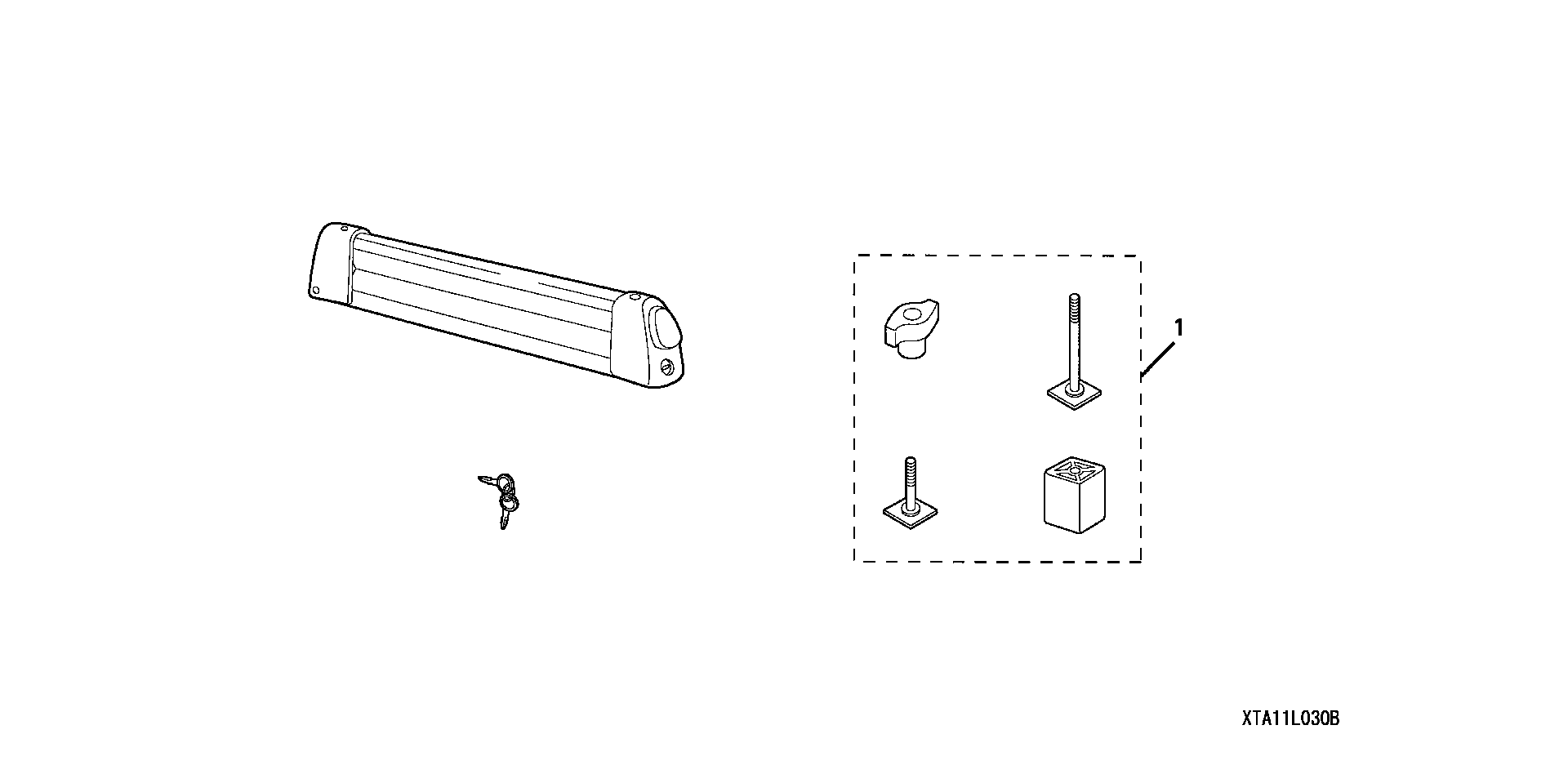 Diagram SKI ATTACHMENT for your 2007 Honda Accord 2.4L VTEC AT LX 