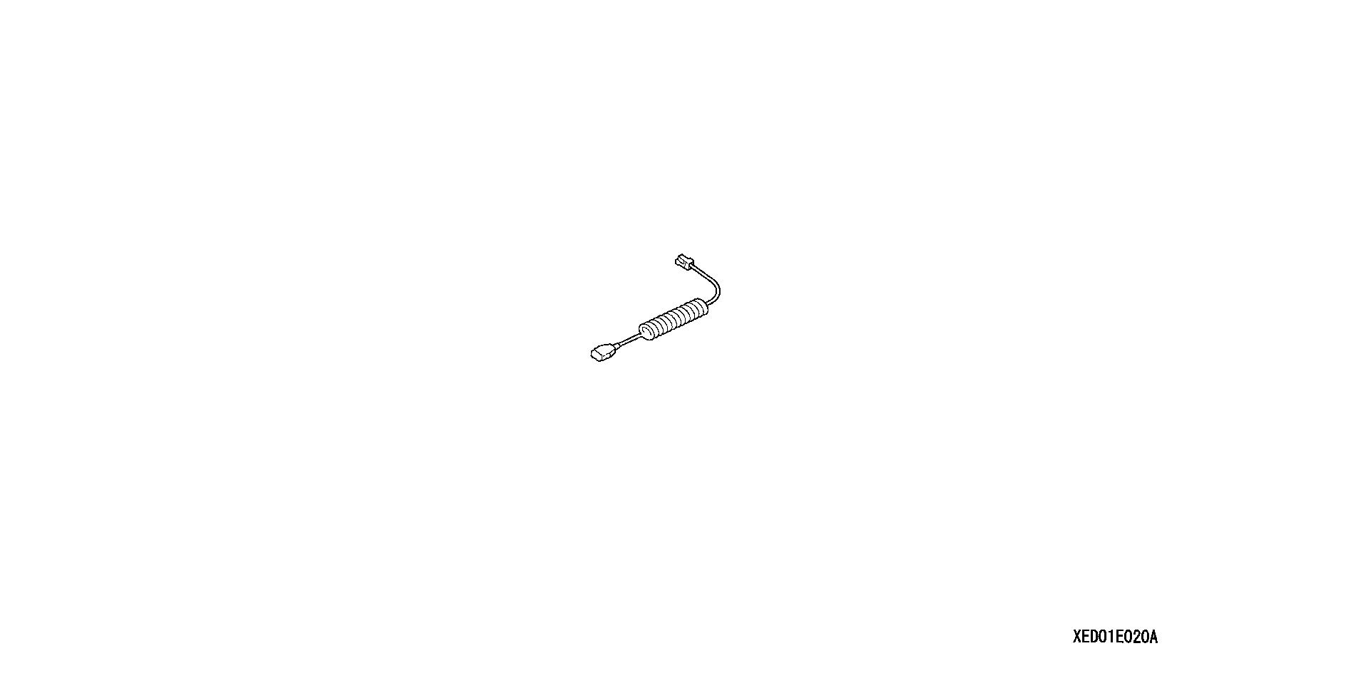 Full size assembly image of HFA TELEPHONE CABLE E (QUALCOMM/KYOCERA) (1/1)